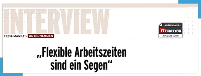 Flexible Arbeitszeiten sind ein Segen