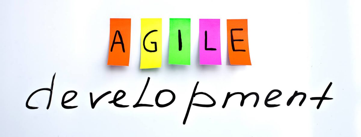agile Programmierung auf Post Its