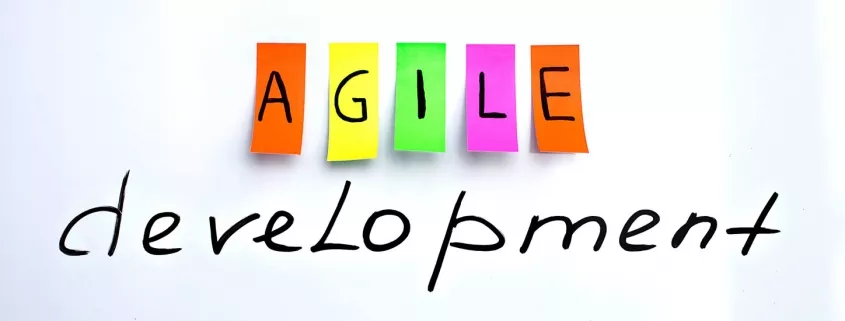 agile Programmierung auf Post Its